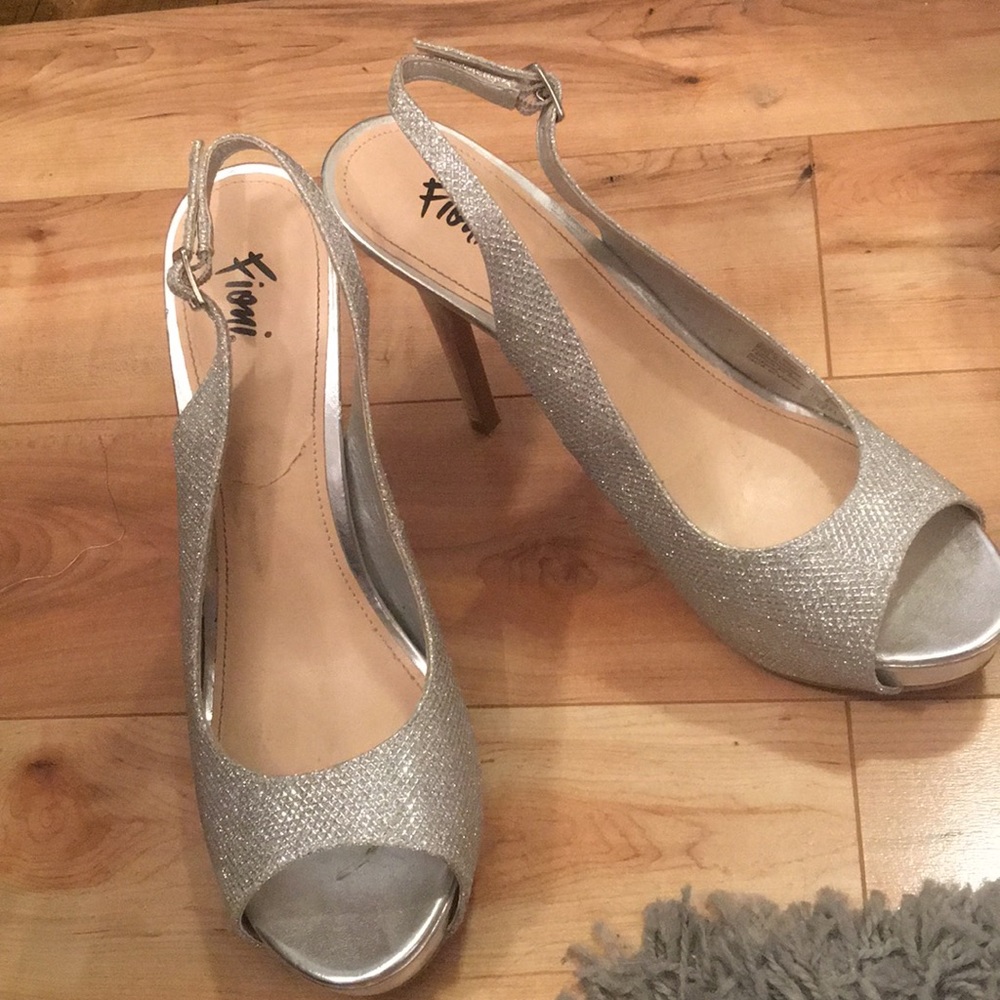 Sparkly high heels